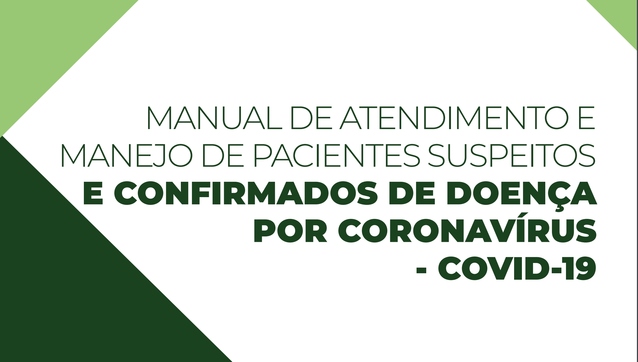 UEA elabora Manual de Atendimento de Pacientes Suspeitos e Confirmados por Coronav�rus